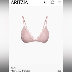 Talula Aritzia Pink Bralette